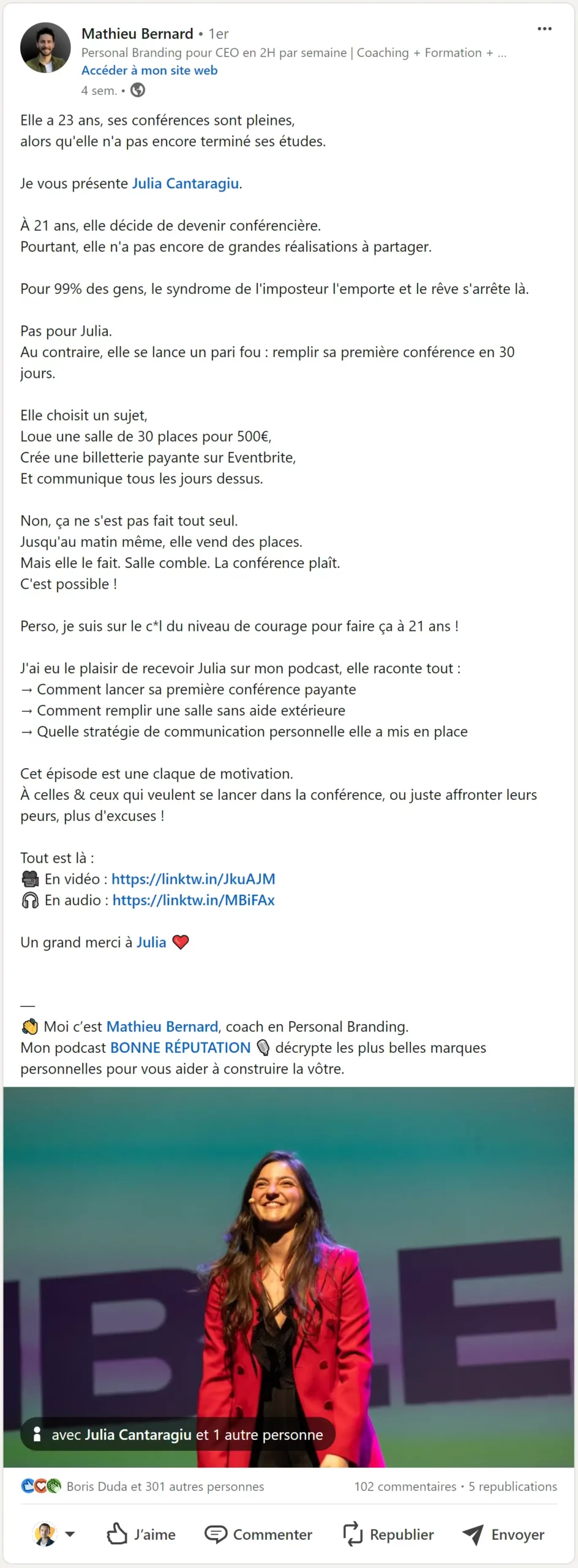 retour linkedin julia cantaragiu scaled